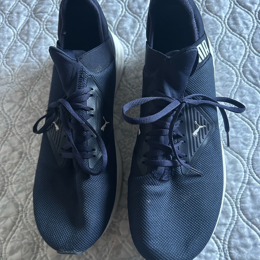 Puma Men's Navy Athletic Shoes